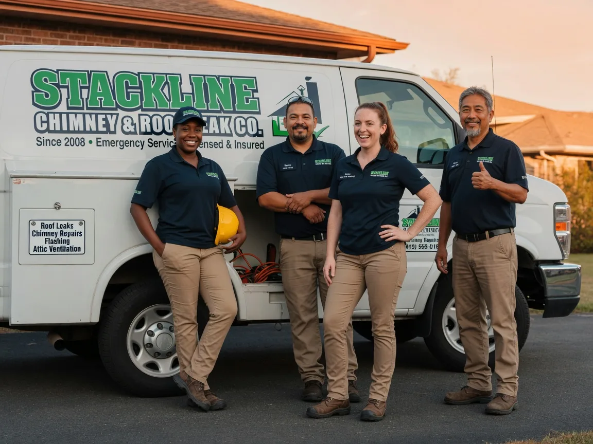 Chimney flashing repair company in La Conner, WA